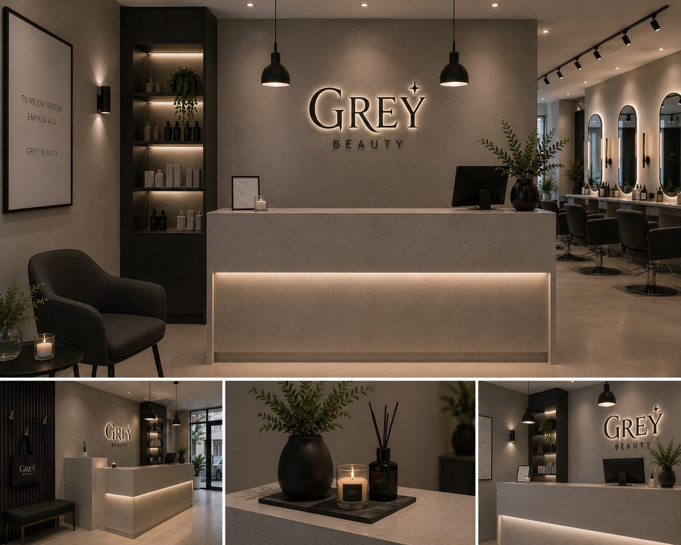 Recepción GREY Beauty