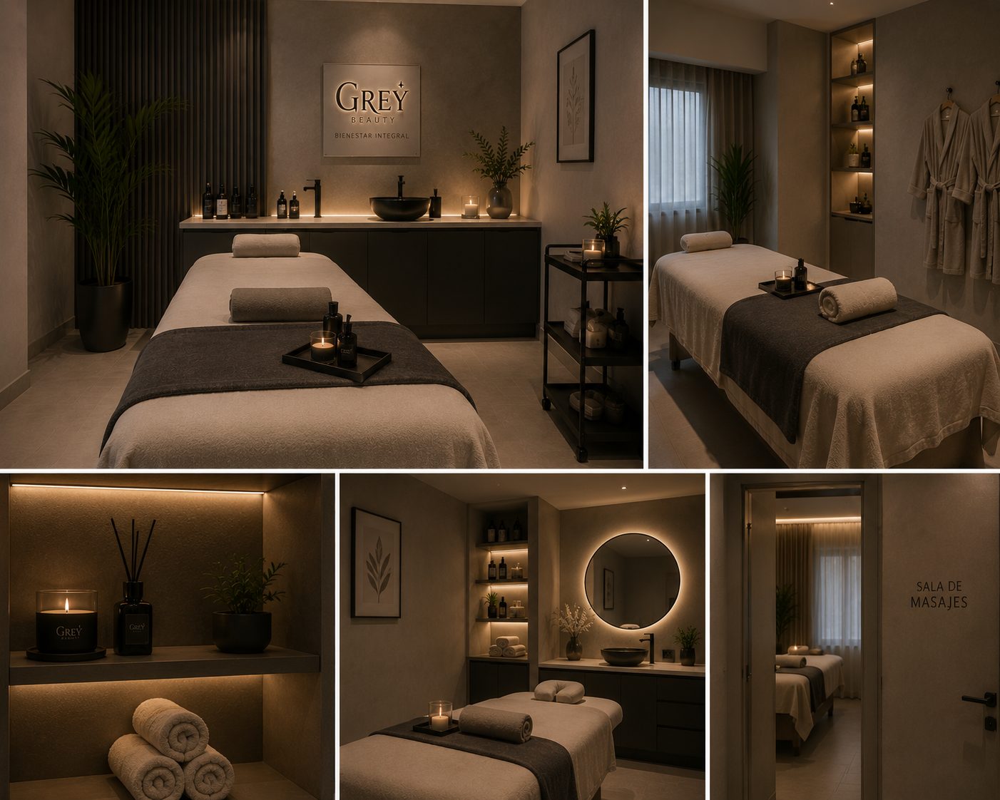 Sala de bienestar de GREY Beauty